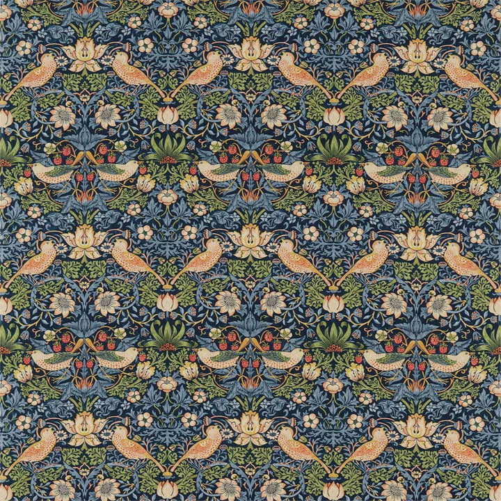 Strawberry Thief stof-Fabric-Tapete-Morris & Co-Selected Wallpapers