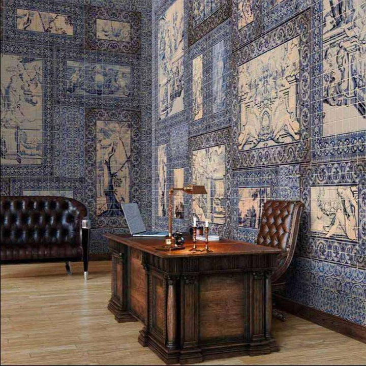 The Alfama behang-behang-Daisy James-Selected Wallpapers &amp; Interiors