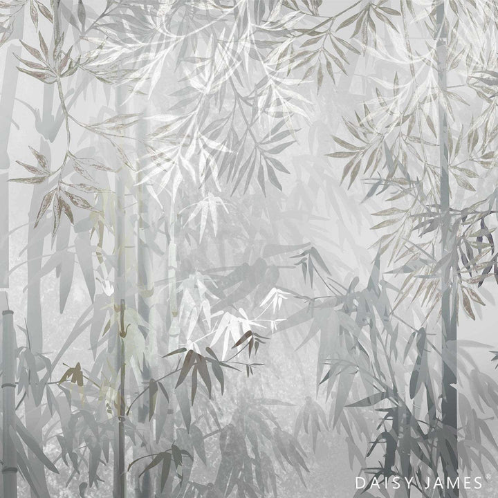 The Bamboo Light behang-behang-Daisy James-Light-Vinyl-M2-Selected Wallpapers &amp; Interiors