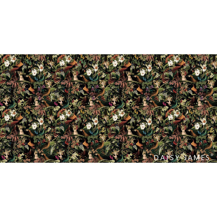 The Bird of Paradise Colour behang-behang-Daisy James-Selected Wallpapers &amp; Interiors