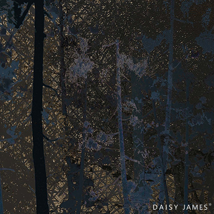 The Blue Forest behang-behang-Daisy James-Multicolor-Vinyl-M2-Selected Wallpapers &amp; Interiors