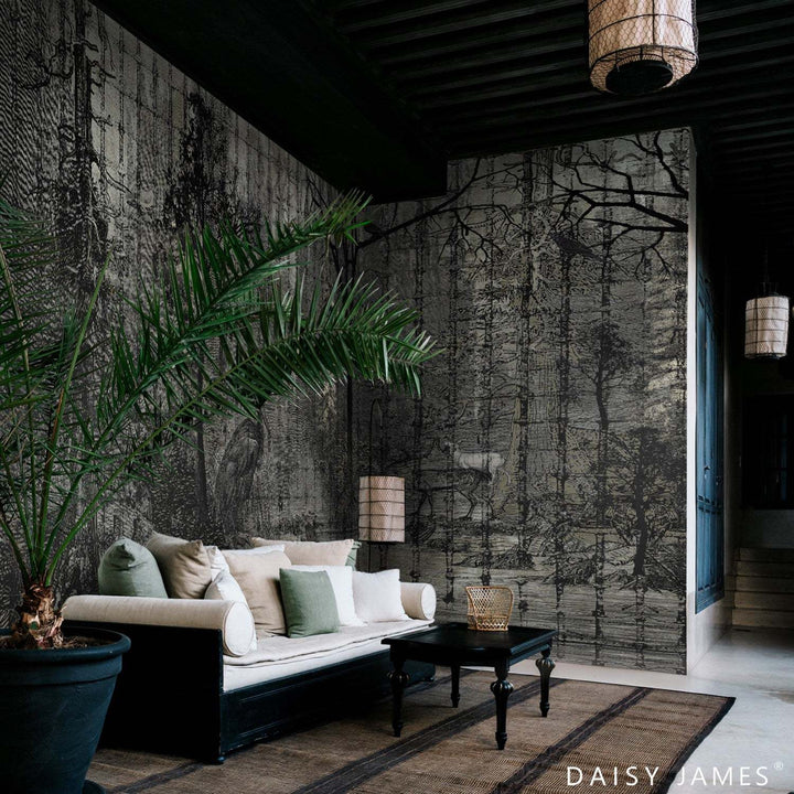 The Concert behang-behang-Daisy James-Selected Wallpapers &amp; Interiors