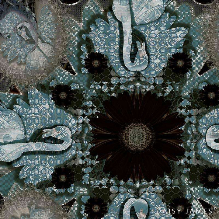 The Flamingo behang-behang-Daisy James-Color-Vinyl-M2-Selected Wallpapers &amp; Interiors