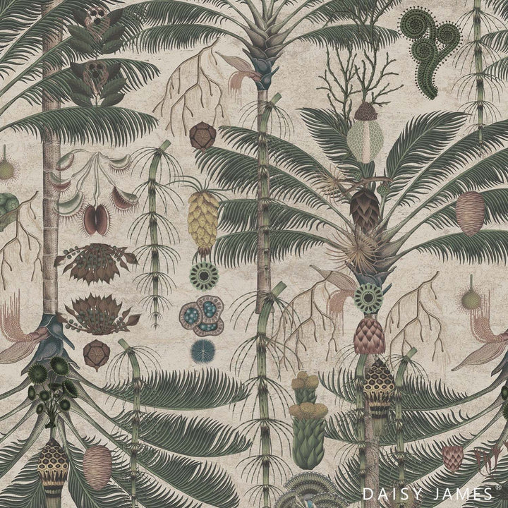The Garden Light behang-behang-Daisy James-Light-Vinyl-M2-Selected Wallpapers &amp; Interiors
