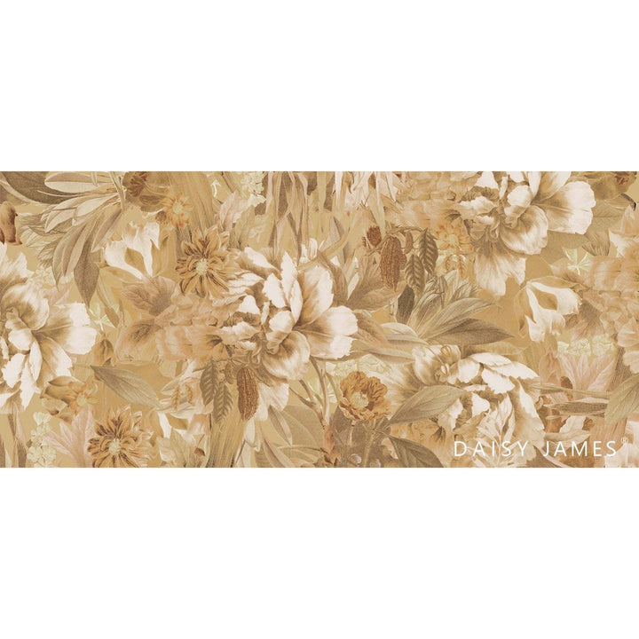 The Hosta Yellow behang-Behang-Daisy James-Selected Wallpapers &amp; Interiors