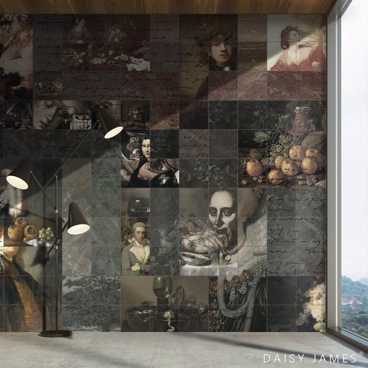 The Marble Food behang-behang-Daisy James-Selected Wallpapers &amp; Interiors