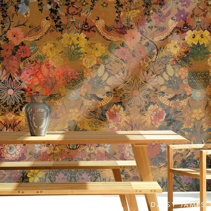 The Marigold behang-behang-Daisy James-Selected Wallpapers &amp; Interiors