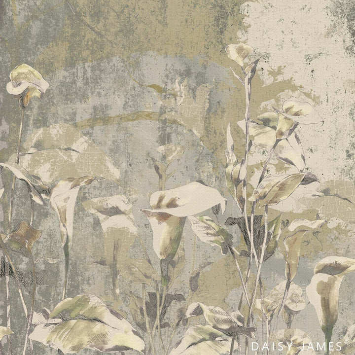 The Perigone behang-behang-Daisy James-Beige-Vinyl-M2-Selected Wallpapers &amp; Interiors