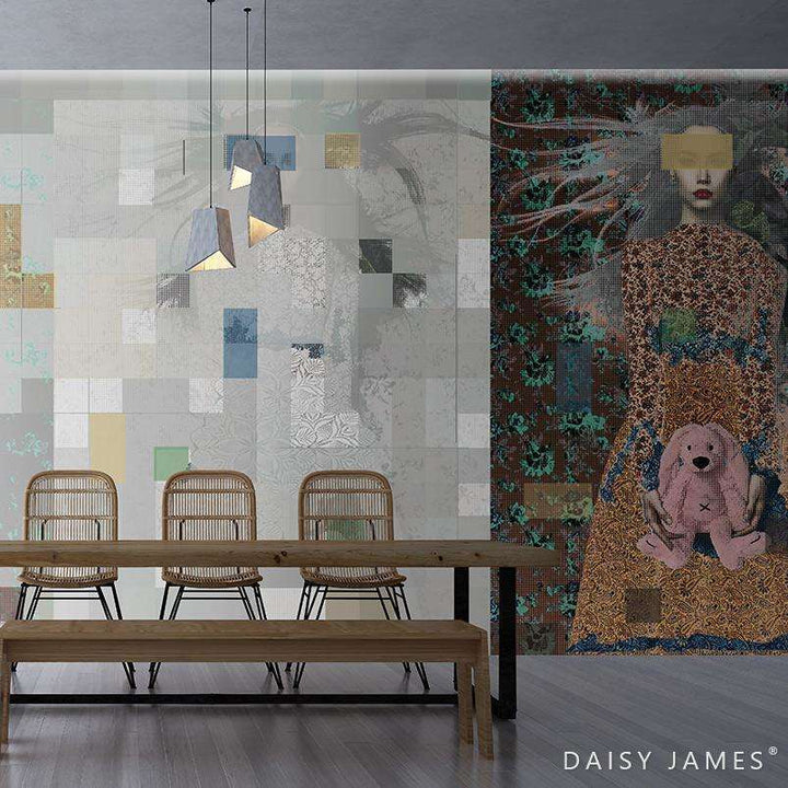 The Pink Rabbit behang-behang-Daisy James-Selected Wallpapers &amp; Interiors