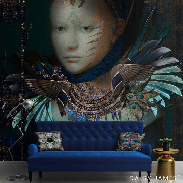 The Princess behang-behang-Daisy James-Selected Wallpapers &amp; Interiors