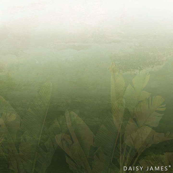 The Pure behang-behang-Daisy James-Green-Vinyl-M2-Selected Wallpapers &amp; Interiors