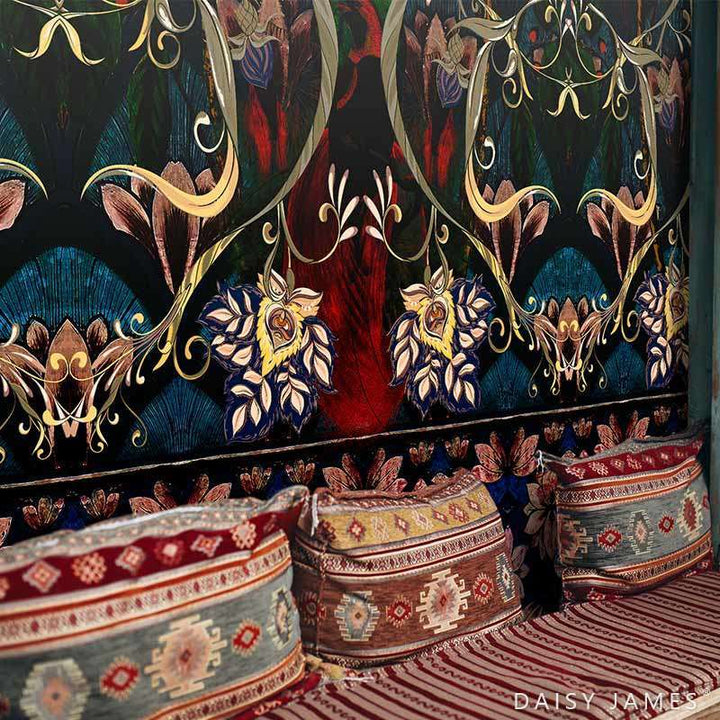 The Stella behang-behang-Daisy James-Selected Wallpapers &amp; Interiors