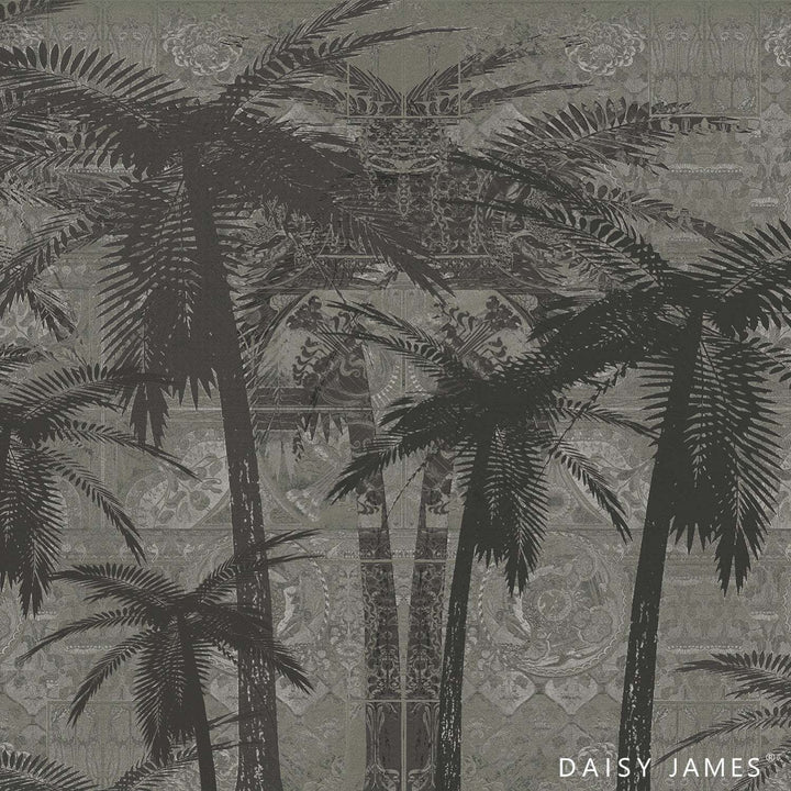 The Sunset BLVD behang-behang-Daisy James-Beige-Vinyl-M2-Selected Wallpapers &amp; Interiors