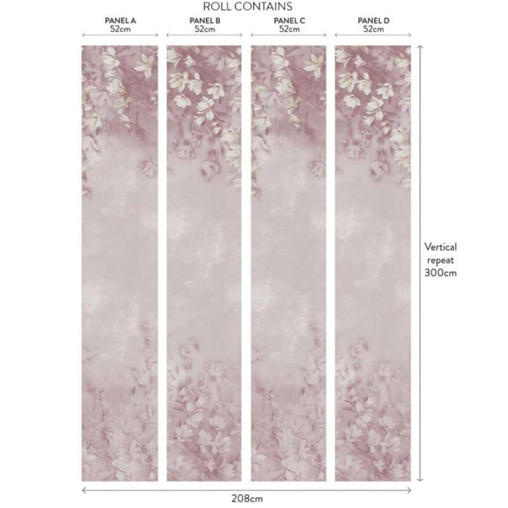 Trailing Magnolia-Behang-Tapete-1838 wallcoverings-Selected Wallpapers