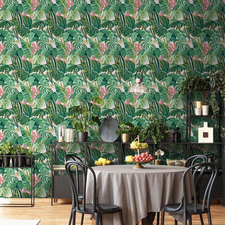 Tropical Foliage-behang-Tapete-Mind the Gap-Selected Wallpapers