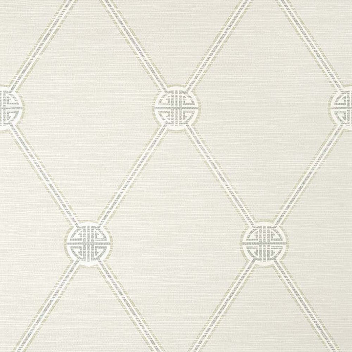 Turnberry Trellis-Behang-Tapete-Thibaut-Neutral-Rol-T13349-Selected Wallpapers