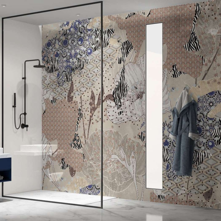 Understory | Fiber Glass-behang-Tapete-Inkiostro Bianco-Selected Wallpapers