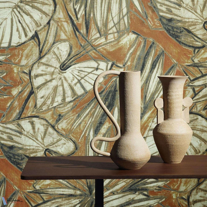 Water Lily-Behang-Tapete-Pierre Frey-Selected Wallpapers