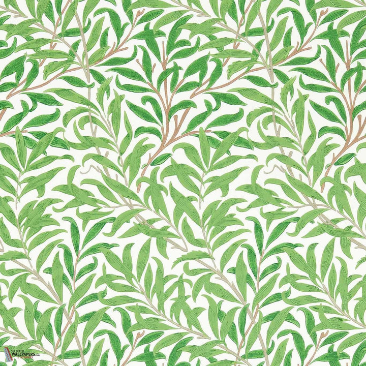 Willow Boughs-behang-Tapete-Morris & Co-Leaf Green-Rol-217081-Selected Wallpapers