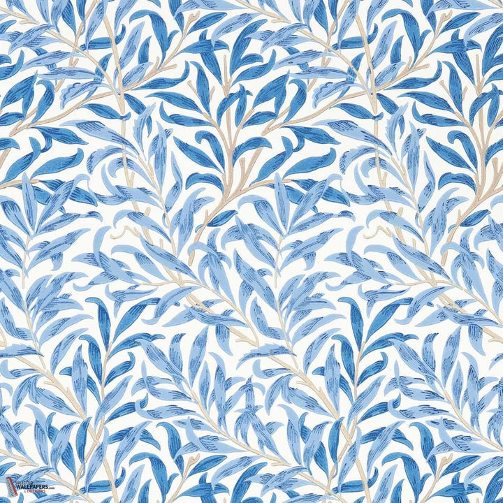 Willow Boughs-behang-Tapete-Morris & Co-Woad-Rol-217080-Selected Wallpapers