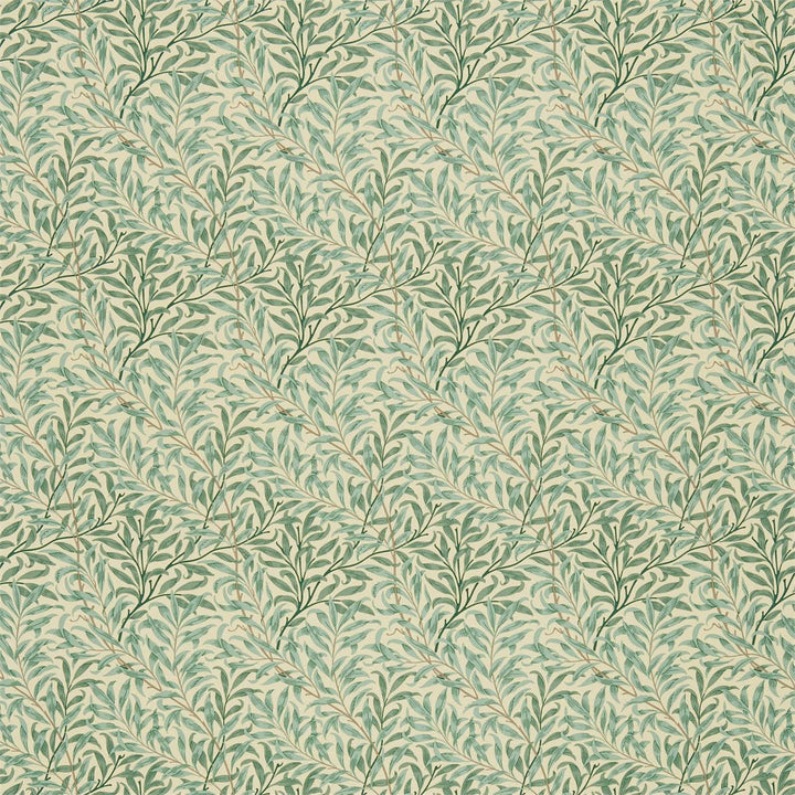 Willow Boughs stof-Fabric-Tapete-Morris & Co-Cream/Pale Green-Meter (M1)-226703-Selected Wallpapers