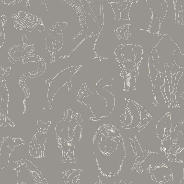 Zoology-behang-Tapete-Coordonne-Stone-Rol-9700183-Selected Wallpapers